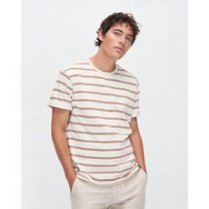 Liam striped t-shirt - off-white via Brand Mission
