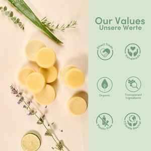 Feste Handcreme, vegan und bio, Nachfüller - 30g from 4peoplewhocare