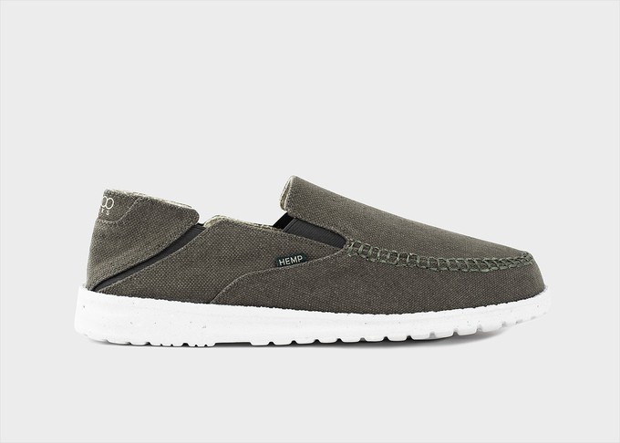 SunSlide Hemp Slip-on for Men in Dark Green from 8000kicks