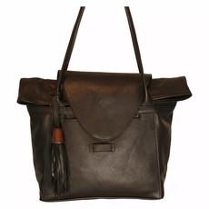 XL Leather Shopper Bag via Abury