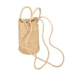 Raffia Summer Basket Bag in Nature via Abury