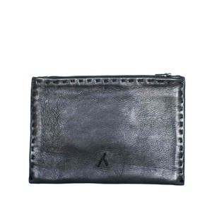 Embroidered Leather Pouch from Abury