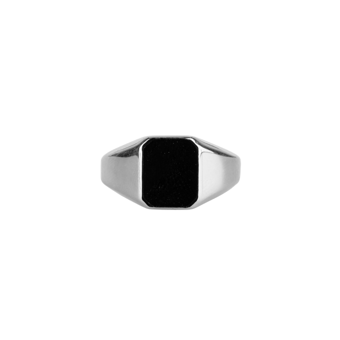 The Power of Onyx | Ring | Zilver from AdornPay