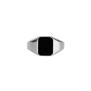 The Power of Onyx | Ring | Zilver from AdornPay