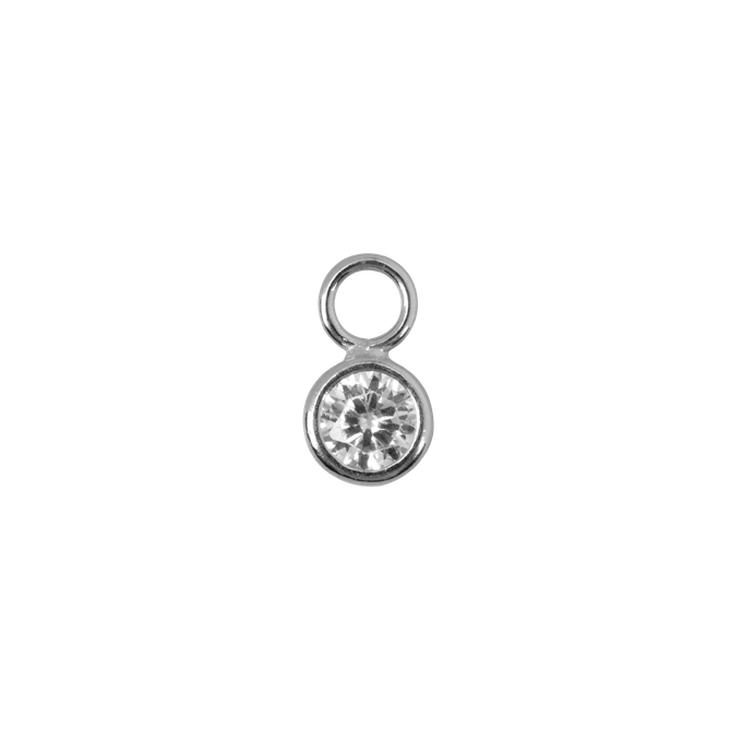 It's a Stone Thing | Pendant | Zilver Zirkonia from AdornPay