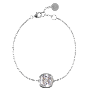 Pretty Cushion | Bracelet | Zilver Zirkonia from AdornPay