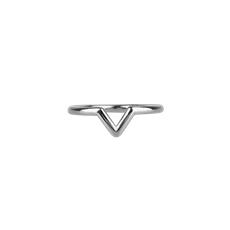 Perfect 'V' | Ring | Zilver via AdornPay