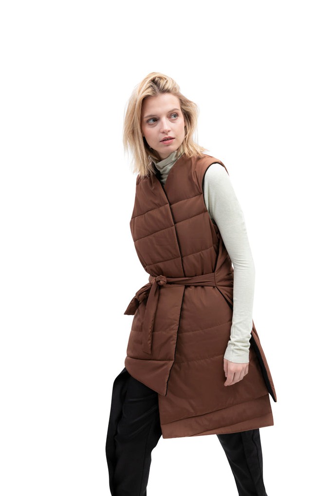 Afka Women’s Versatile Puffer Vest from AFKA