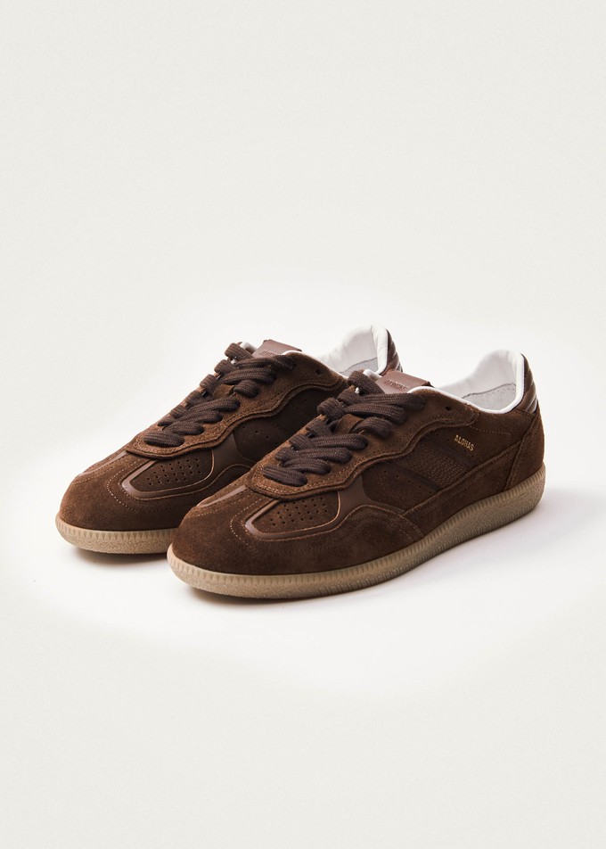 Tb.490 Rife Chocolate Brown Leather Sneakers from Alohas