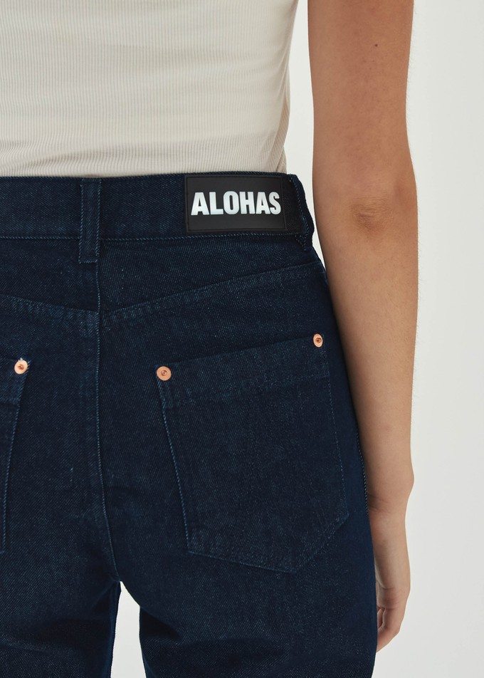 Kansas Indigo Denim Trousers from Alohas