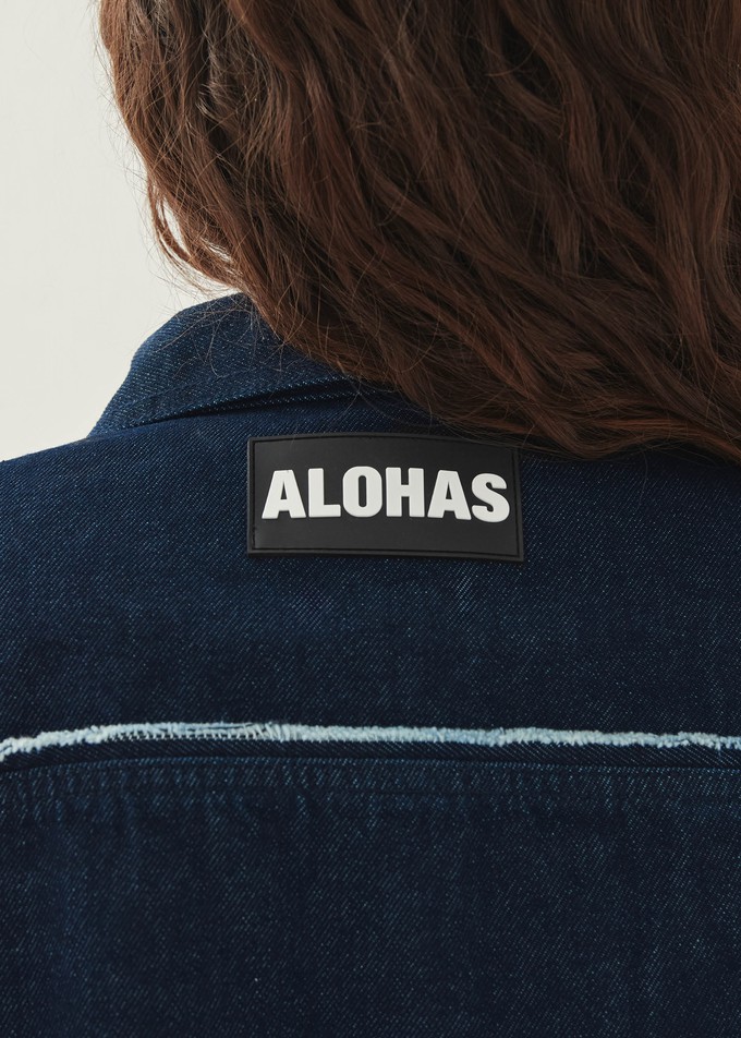 Sand Indigo Denim Jacket from Alohas