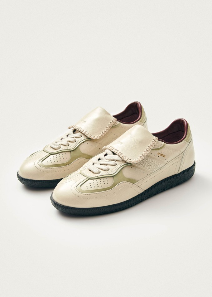 Tb.490 Club Onix Cream Leather Sneakers from Alohas