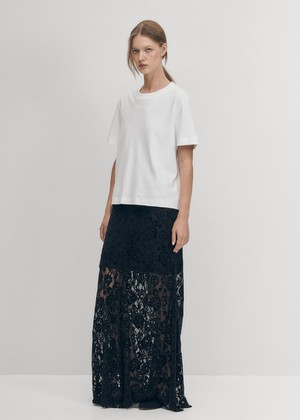 Bundi Lace Black Skirt from Alohas