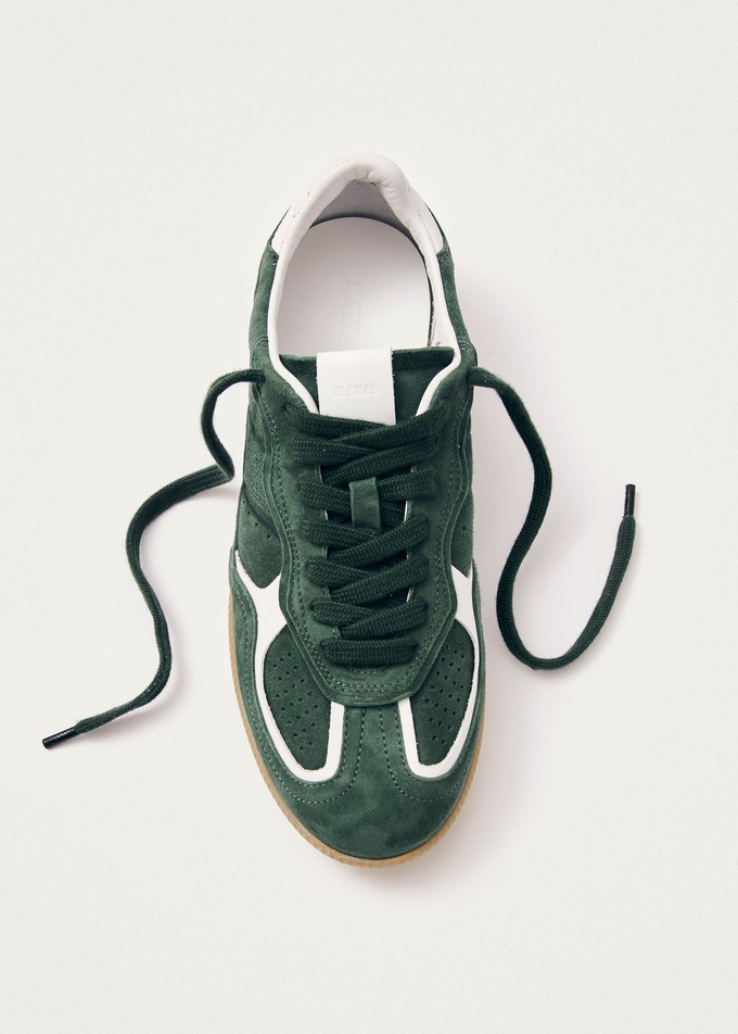 Tb.490 Rife Forest Green Leather Sneakers from Alohas