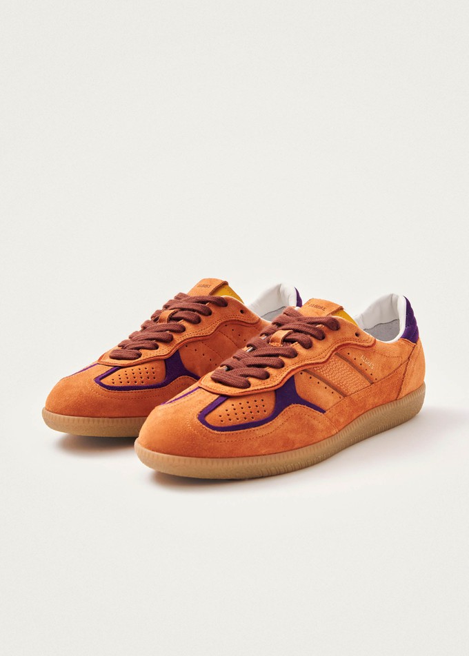 Tb.490 Rife Orange Leather Sneakers from Alohas