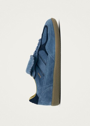 Tb.490 Club Suede Blue Leather Sneakers from Alohas