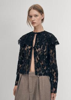 Tolpa Lace Black Blouse via Alohas