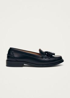 Terrane Black Leather Loafers via Alohas