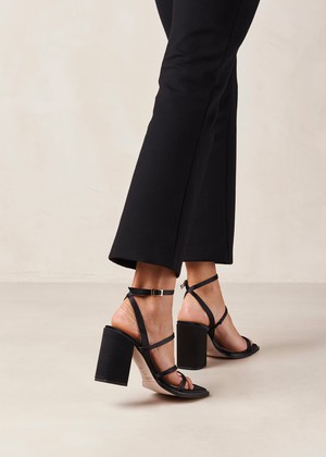 Alexa Silky Black Sandals from Alohas