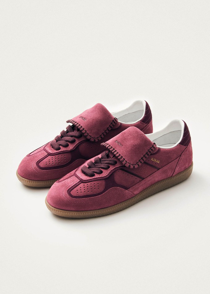 Tb.490 Club Suede Raspberry Leather Sneakers from Alohas