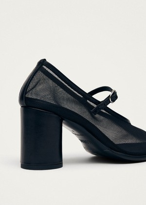 Esha Mesh Black Pumps from Alohas