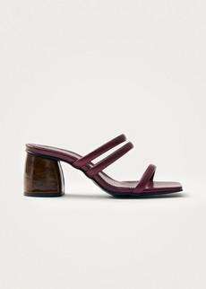 Indiana Bare Burgundy Leather Sandals via Alohas