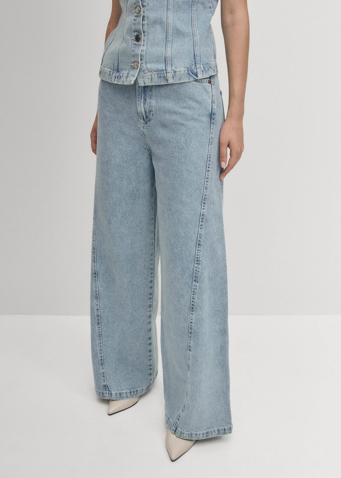 Magda Blue Denim Pants from Alohas