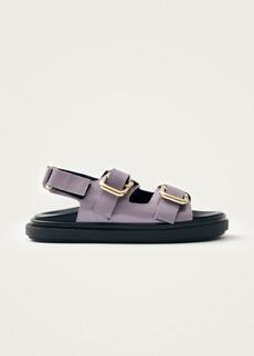 Harper Onix Malva Leather Sandals via Alohas