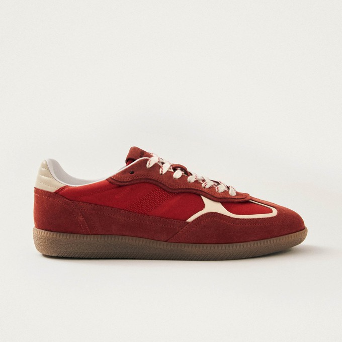 Tb.490 Rife Sheen Red Leather Sneakers from Alohas