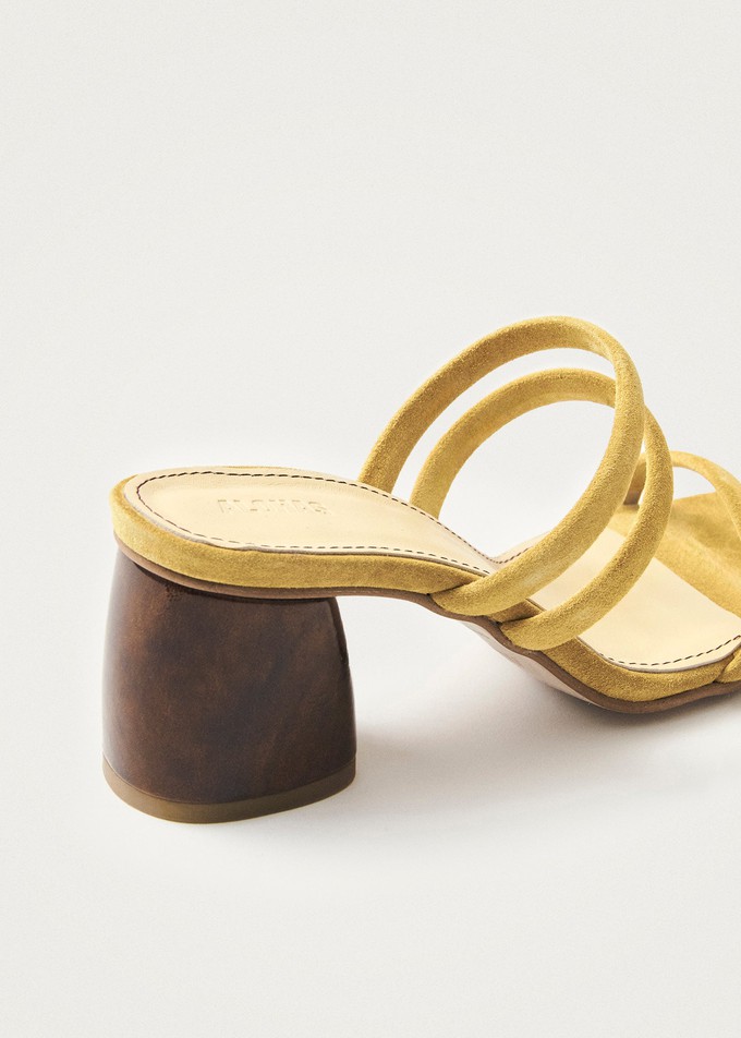 Indiana Marigold Leather Sandals from Alohas