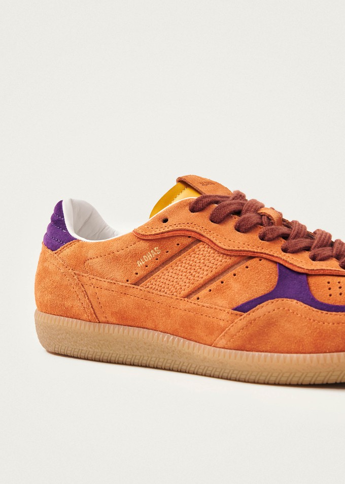 Tb.490 Rife Orange Leather Sneakers from Alohas