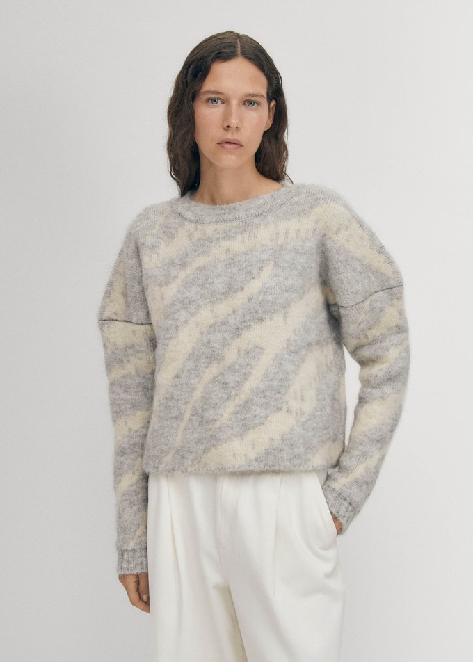 Malmo Grey Sweater from Alohas