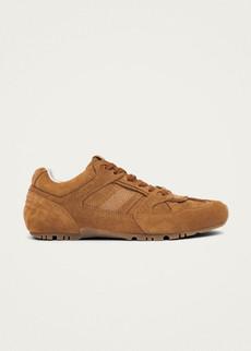 Tb.56 Suede Tan Leather Sneakers via Alohas