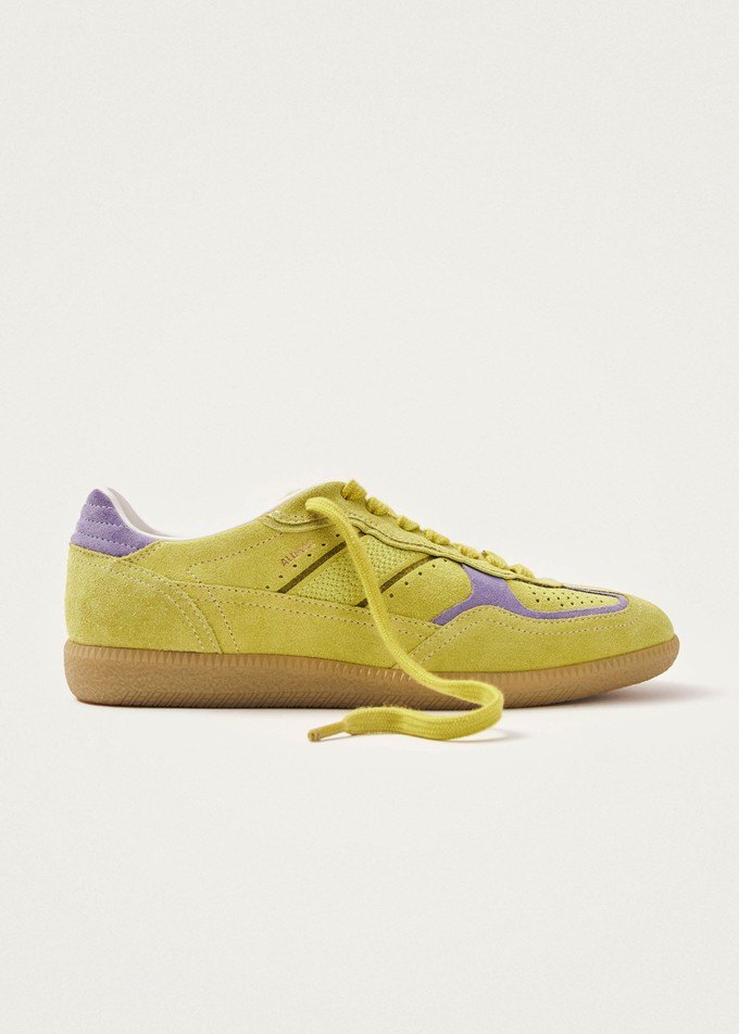 Tb.490 Rife Acid Green Leather Sneakers from Alohas