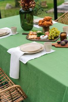 Linen napkins set of 2 in White via AmourLinen