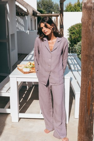 Long sleeve pyjama set Nightly from AmourLinen