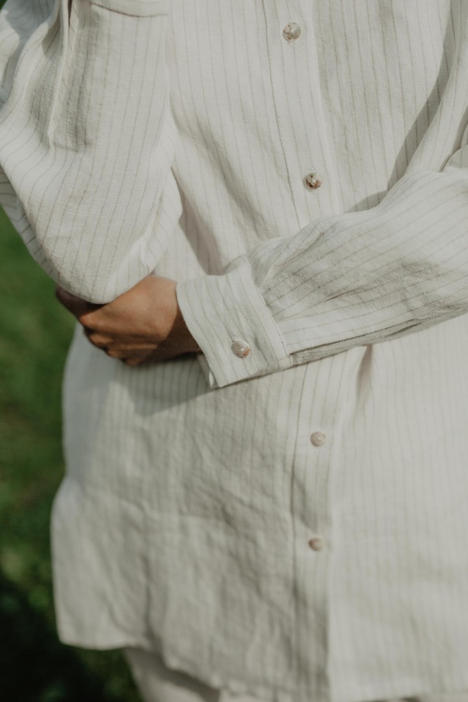 Linen oversized shirt Marrakesh from AmourLinen