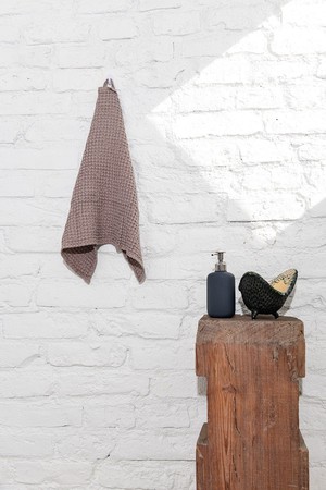 Waffle linen kitchen towel from AmourLinen