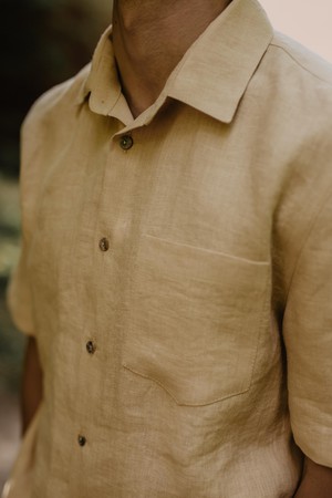 Oversized linen shirt MAGNUS from AmourLinen