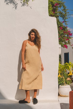 Linen long dress Jakarta from AmourLinen