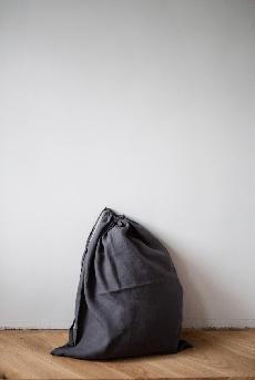 Linen laundry bag / White via AmourLinen