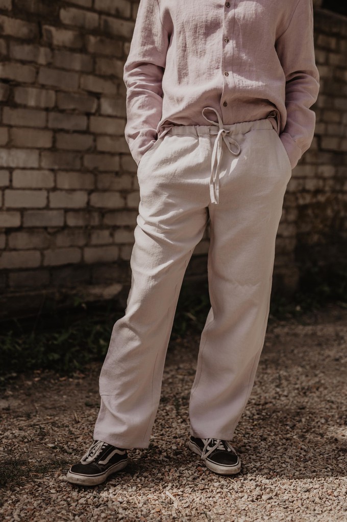 Linen pants ADONIS from AmourLinen