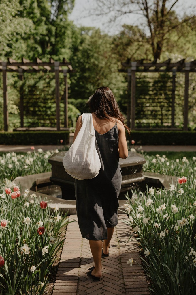 Linen tote bag from AmourLinen