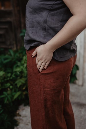 Linen pants Tokyo from AmourLinen