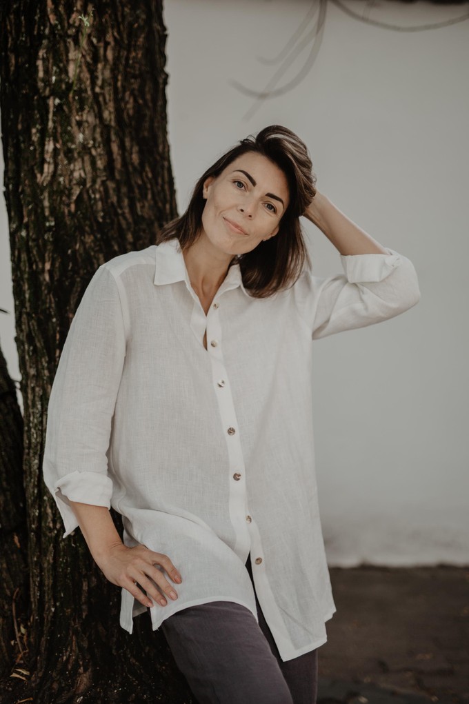 Linen oversized shirt Marrakesh from AmourLinen