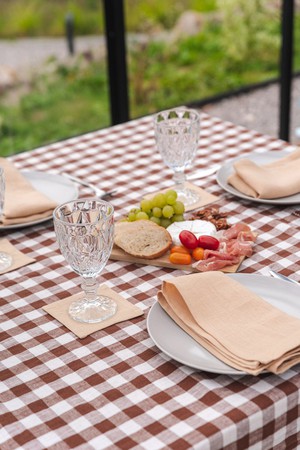 Linen napkins set of 2 in Mustard from AmourLinen