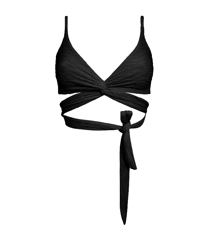 Jacquard Lin Bikini Top from Anekdot