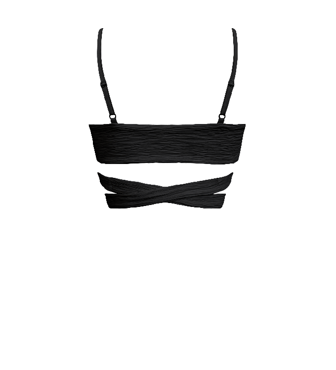 Jacquard Lin Bikini Top from Anekdot