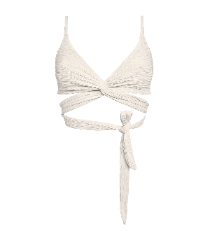 Jacquard Lin Bikini Top from Anekdot