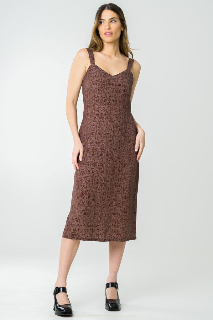 Dress Jade terracotta from avani apparel